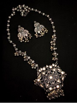 Oxidised Jewelry Set